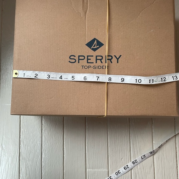 Sperry Women's Saltwater Shimmer Leather Ivory Size 8 - Picture 4 of 6